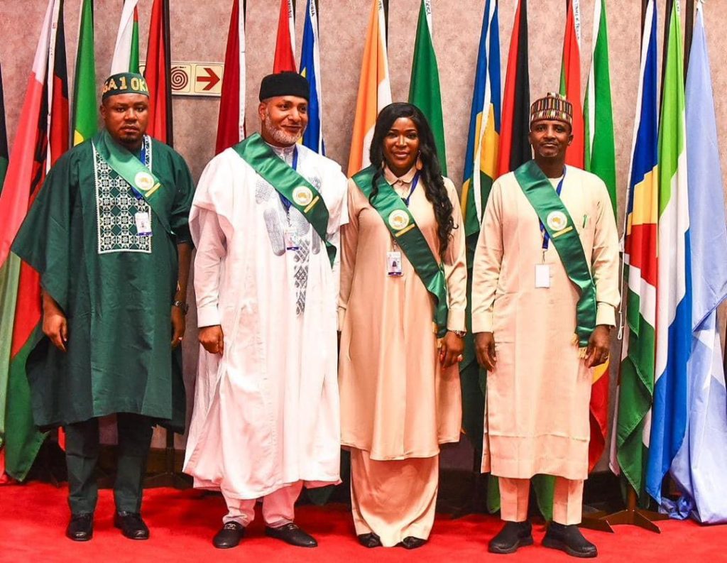 NIGERIAN LAWMAKERS INAUGURATED AS MEMBERS OF THE PAN-AFRICAN PARLIAMENT
