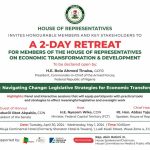 REPS TO HOLD RETREAT ON ECONOMIC TRANSFORMATION AND DEVELOPMENT